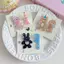 PNPIA- 2 Chiếc Hoạt Hình Gấu Mèo Thỏ Acrylic Kẹp Tóc Bé Gái Ngọt Ngào Động Vật Dễ Thương Bên Nổ Kẹp Tóc Mũ Phụ Nữ Phụ Kiện Tóc Quà Tặng