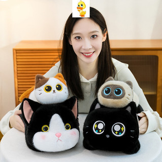 PLUS✨Dễ Thương Mèo Sang Trọng Đồ Chơi Mềm, Gối Kitty, Búp Bê Đi Kèm, Quà Tặng Bạn Gái, Giáng Sinh, COD