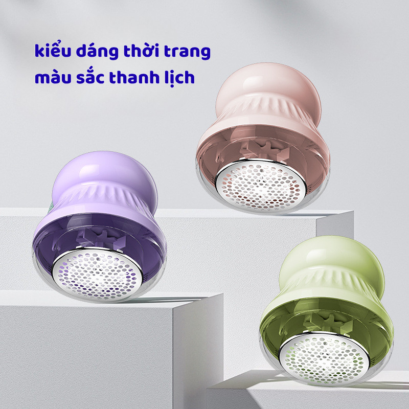 Máy Cắt Lông Xù Quần Áo, Chăn Ga, Sofa Cầm Tay Nhỏ Gọn – Siêu Bén, Làm Mới Vải Hiệu Quả DINO