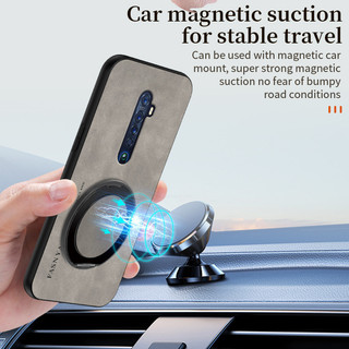 Ốp lưng OPPO RENO2 RENO 2 2f 2z PCKM70 PCKT00 PCKM00 CPH1907 Vỏ kim loại xoay từ tính bảo vệ ống kính, vỏ chống sốc