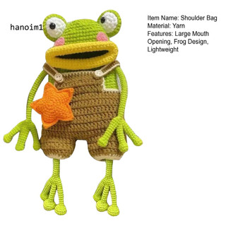 Túi Điện Thoại Handmade Móc Ếch Đeo Ngang, Ví Mở Miệng Nhẹ, Đeo Vai, Dùng Hàng Ngày Đông Nam Á