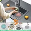 ORDOBOX Hair Catcher Vòi hoa sen thoát nước, Dễ dàng làm sạch bồn rửa bằng silicon Bộ lọc thoát nước, Bảo vệ thoát nước chống tắc nghẽn Bồn rửa tròn Dụng cụ nhà bếp
