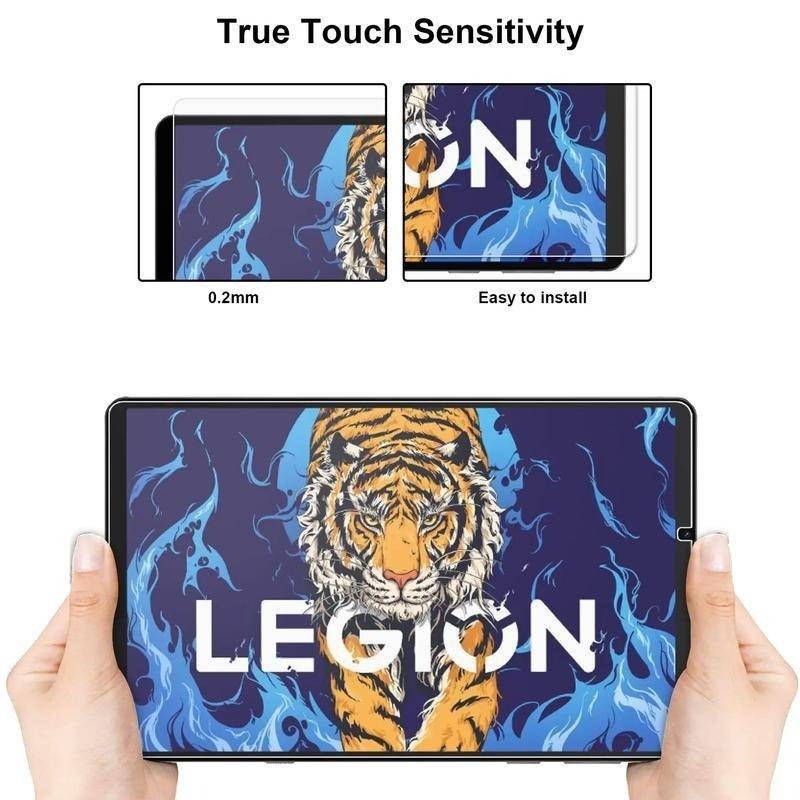 1-2 Chiếc Kính Cường Lực Mờ Cho Lenovo Legion Tab P11 M11 M10 K10 Plus Pro Y700 3rd Gen 3 4 Pad 11 10.1 10.6 8.8 Inch 2023 2025 Máy Tính Bảng Chống Trầy Xước HD Kính Bảo Vệ Màn Hình