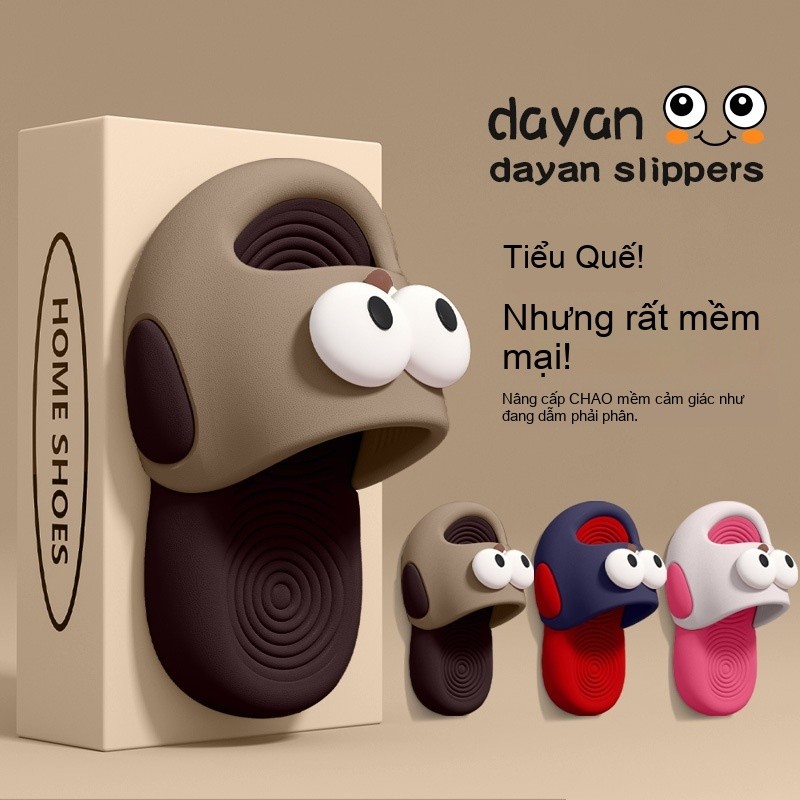 Dép chống trượt đế mềm cho trẻ em-Thiết kế hoạt hình dễ thương, bé trai bé gái Home Out Two Wear