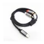 Cáp thính giác Yoo Plugs Play Type C sang 2RCA Không cần trình điều khiển để cài đặt dễ dàng