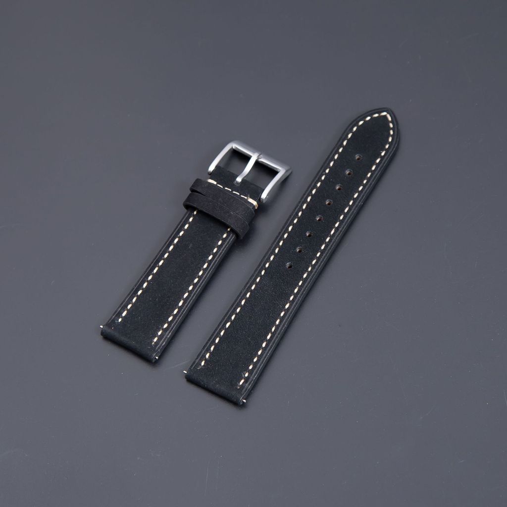Vintage Mờ Mờ Chính Hãng Da Dây Đeo Đồng Hồ 20 Mm 22 Mm Phát Hành Nhanh Đồng Hồ Thông Minh Dây Đeo Vòng Tay Cho Nam Nữ Đồng Hồ Chống Thấm Nước Đồng Hồ Phụ Kiện