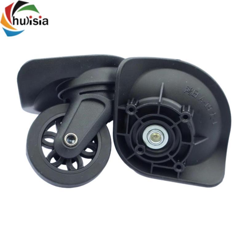 2x Bánh Xe Hành Lý Thay Thế Cho Phụ Kiện Vali Thân Cây Mịn 360 Độ