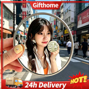 🚚【giao Hàng 24h】Gương selfie phản quang Mini lồi Gương du lịch di động cho Vlog & Công cụ chụp ảnh selfie chụp ảnh ngoài trời