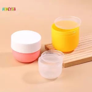 < Honeyba > 100 / 200 / 300 / 500g Chai Có Thể Đổ Lại Nhựa Màu Hồng Lọ Trang Điểm Rỗng Nồi Du Lịch Mặt / Kem Dưỡng Da Toàn Thân Dầu Xả Mỹ Phẩm Đẹp