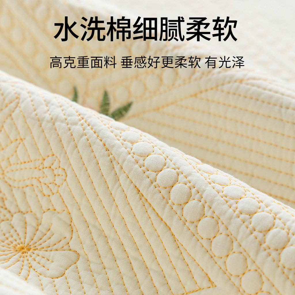 Tất Cả Cotton Thêu Sofa Đệm Bốn Mùa Đa Năng Sofa Bao 123 Người Đơn Giản Sofa Cover
