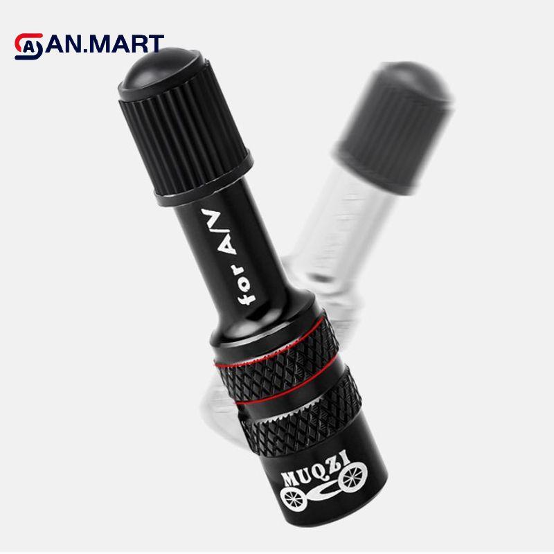 AN.MART Xe Đạp Dĩa Schrader Van Adapter Xe Đạp Đường Bộ Air Fork Bơm Hơi Van Adapter Cho Nĩa Iate Lốp Sử Dụng VN
