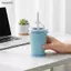 Máy làm đá viên & cốc du lịch silicon cầm tay 2 trong 1 bigapple, chống rò rỉ cho đồ uống RDG
