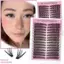 JRP Volume Lash Cụm Nối Dài 20 Chiếc DIY Cá Nhân Lông Mi Mềm Mại Tự Nhiên Nhìn Lông Mi Giả Cho Qui Trang Điểm Nâng Cấp JRP