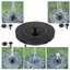 Luckyew 13CM máy bơm năng lượng mặt trời đài phun nước cho sân vườn ao đài phun nước ao máy bơm đài phun nước TQ