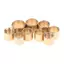 JCSYFAC 10 Chiếc DIY Snooker Bi-a Đồng Đồng Hồ Bơi Cue Ferrule Phụ Kiện Sửa Chữa 9mm10mm11mm12mm13mm Phụ Kiện Đồng Thau Mới