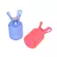 10 Chiếc Mực Jig Móc Bảo Vệ Vỏ Bảo Quản Tôm Bule Đuôi Móc Bao Câu Cá Jig Mồi Nắp An Toàn Tay Nhựa Mới