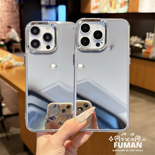 Ốp Điện Thoại Gương Sang Trọng Cho Samsung Galaxy A17 M17 F17 A07 F07 M07 F70E A15 A14 A13 A12 A11 A10 A10S A06 A05 A05S 4G 5G Mạ Khung Ống Kính Vỏ Trong Suốt Mềm
