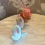 HFTOY 1 Cái 8CM Chuột Xám Sang Trọng Đồ Chơi Thú Nhồi Bông Túi Móc Khóa Mặt Dây Chuyền Chìa Khóa Cô Gái Quà Tặng Đám Cưới Búp Bê ~