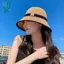 Mũ che nắng mùa hè Mũ ngư dân dành cho nữ Bé gái Mũ rơm đi biển Mũ dệt tay Mũ chống nắng thoáng khí đa năng
