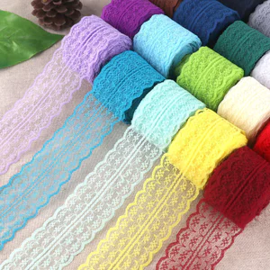 Phụ Kiện Ren Quần Áo Ren Trang Trí Tự Làm Chất Liệu Thủ Công Nhiều Màu Sắc Đan Quần Áo Phụ Kiện Quà Tặng Bao Bì HCDF