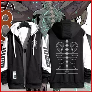 YB1 Kaiju No 8 Kafka anime Dây Kéo Áo Khoác Áo Khoác Áo Unisex Top BY1