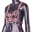 Giữ phong cách Acrylic Vòng tròn Bustier Body Chain Trang sức ngực dành cho những người đam mê thời trang