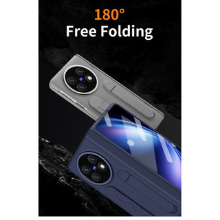 Ốp Lưng Cho Vivo X Fold 6 5 3 Pro 2 Vòng Tay Tích Hợp Chân Đế Toàn Bộ Ống Kính Và Bản Lề Bảo Vệ AF Chống Sốc Kính Cường Lực
