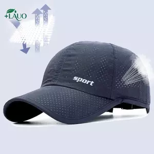 Springevenstar Nam Mới Nữ Mùa Hè Mũ Bóng Chày Qui Sấy Mũ Unisex Thoáng Khí Thể Thao Màu Nguyên Chất Mũ Snapba Xương Mũ Bóng Chày Springevenstar