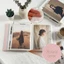 Album Ảnh SMILE, Album Sổ Lưu Niệm 6 Inch 100 Túi Nhiều Lớp, Bìa Vải Chèn Túi Dung Tích Lớn Lưu Trữ Ảnh Bộ Sưu Tập