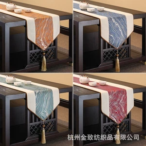 Mới Phong Cách Trung Hoa Zen Bàn Rag Khăn Trải Bàn Phong Cách Mỹ Bàn Trà Bàn Trà Trà Trà Trà Trà Trà Bàn Thảm Châu Á 26.5.20
