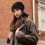 MERIGGIARE Slouchy Beanie, Mũ Bonnet dệt kim màu trơn nhẹ, Mũ chạy bộ Cotton mềm co giãn Hip-Hop Thu đông