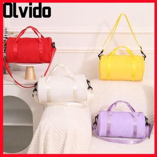 Túi tập Gym OLVIDO, Túi thể thao Mini màu trơn, Túi đeo vai nhẹ dung tích lớn chống nước di động dành cho nữ