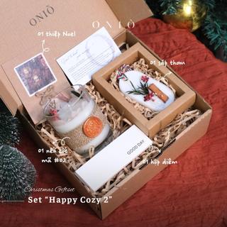 Set quà tặng dịp Giáng sinh "Happy Cozy"