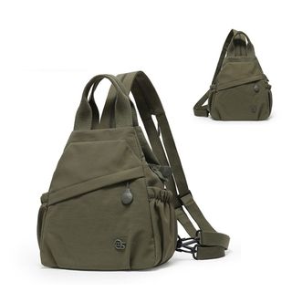 Ba lô thông thường dành cho nữ RISEDOT, Túi đeo chéo đa chức năng bằng vải Nylon, Túi đeo chéo có dây kéo hai mục đích nhẹ Hoạt động ngoài trời