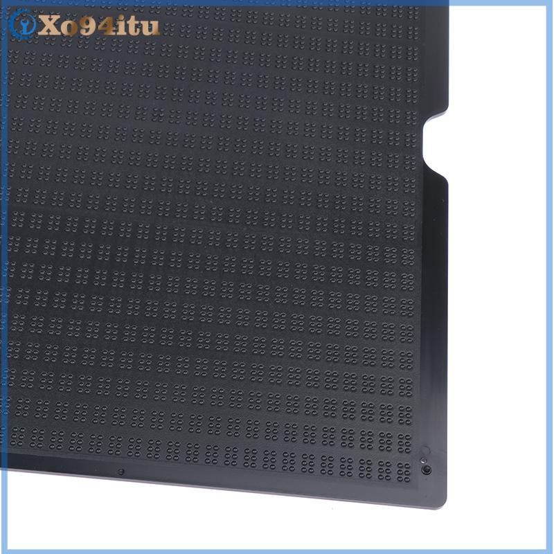 XOITU 27 Lines 30 Cells Braille Viết Slate Với 1 Stylus, Bảng Viết Cho Người Mù (Full Page) Bảng Chữ Nổi VN