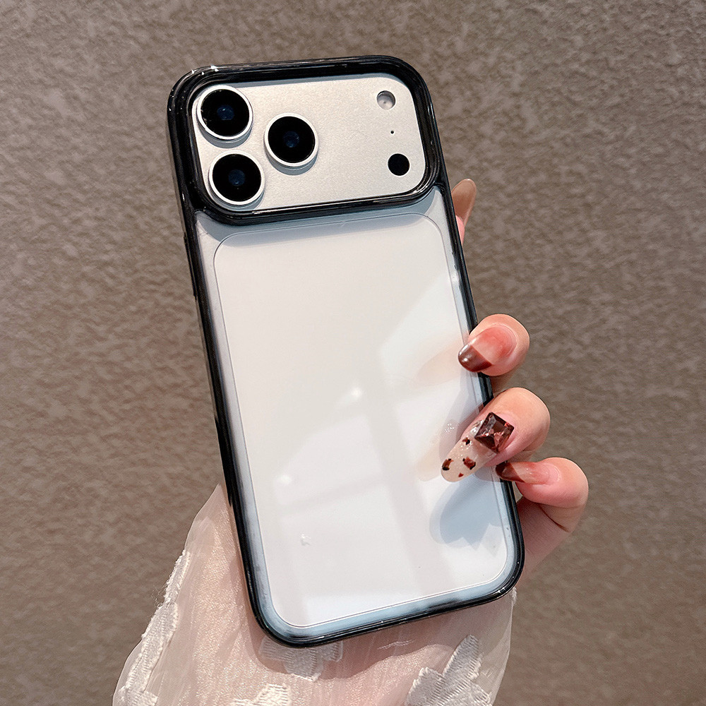 Ốp Điện Thoại Acrylic Kẹo Cho iPhone 17 Pro Max 17 Air 16 Plus 15 14 13 12 11 Vỏ Bảo Vệ Chống Sốc