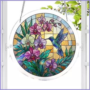 Acrylic Xếp Hình Suncatcher 2D Acrylic Trang Trí Cửa Sổ Nghệ Thuật Cửa Sổ Xếp Hình Trang Trí Cho Trong Nhà Nhà Căn Hộ Sống mueadsyvn
