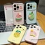 3D DIY Ngọt Pha Lê Trái Cây Tươi Ốp Lưng Điện Thoại iPhone 17 16 15 14 13 12 11 Pro Max 16 15 14 Plus