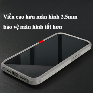 Ốp lưng iPhone chống sốc chuẩn quân đội chân đế ẩn hỗ trợ sạc từ tính cho iPhone 17 Air 16 15 14 13 Pro Max