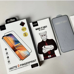 Kính Cường Lực Nhám Chống Bám Vân Tay URR Matte Full Màn Hình Cho Iphone 17 Pro Max 16 Plus 15 14 13