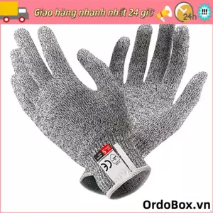 Găng tay bảo hộ ORDOBOX, Sản phẩm gia dụng Găng tay câu cá HPPE, Găng tay chống trượt bền bỉ Cấp 5 bằng kim loại
