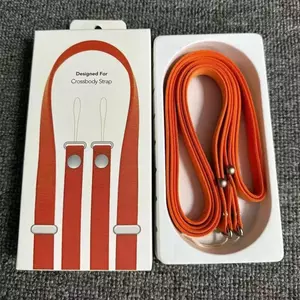 Dây buộc điện thoại có thể điều chỉnh chính hãng Dây đeo chéo chống mất Đa năng có thể tháo rời Cổ có thể xoay được Điện thoại Tether Móc khóa Dây xích