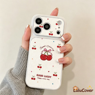 Ốp Da Nơ Anh Đào Ngọt Ngào Mùa Xuân Cho Redmi Note 15 14 13 12 12S Turbo 11 SE 11S 11T 10 9 Pro Max Lite 10S 9S 8 Pro Plus 5G 4G Đơn Giản Nhiều Màu Sắc Chấm Bi Thẩm Mỹ Bao Da Bé Gái