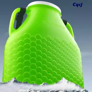 CQCJ Live Fish Bucket, Chất liệu nhựa Dụng cụ bánh răng Giỏ cá ngoài trời, Đồ dùng di động Dung tích 15 / 20L Giỏ đựng bánh răng và bánh răng
