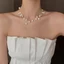 Nước Ngọt Thật Ngọc Trai Vòng Cổ Lớn Giai Đoạn Nhỏ Nhiều Lớp Handmade Dây Câu Xương Đòn Dệt Phù Hợp Với Ánh Sáng Sang Trọng Trang Sức Nữ