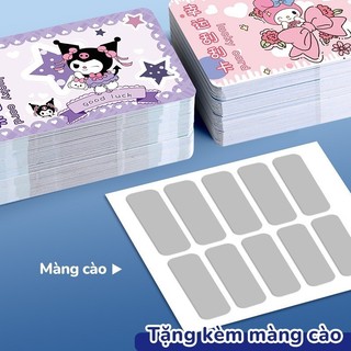 Thẻ cào vui nhộn trúng thưởng quà tặng sinh nhật team building gia đình trẻ em người lớn hấp dẫn