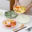 JCSYFAC Tròn Trái Cây Salad Đĩa Nhà Bếp Bữa Sáng Sna Nhúng Khay Ăn Tối Đĩa Thực Phẩm Bánh Món Tráng Miệng Khay Nhà Bếp Bộ Đồ Ăn Mới