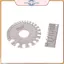 POWER 0-36 Vòng AWG SWG Đồng hồ đo dây Thiness Thước đo đường kính Thép không gỉ Công cụ đo dây kiểm tra hàn.