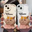 Ốp Lưng Samsung Galaxy A07 A06 A05 A04 A17 A16 A15 A14 A13 A25 A23 A22 A35 A33 A32 A31 A56 A55 A52 A51 A50 Kem Vồng Cong Edge Motif Mèo Dễ Thương NYK077