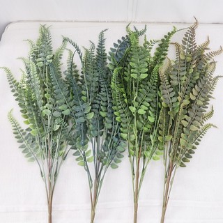 [BÁN] 60cm Cây dương xỉ Ba Tư nhân tạo Cây xanh giả Cỏ Boston Nhựa Bush Lá Nhà Phòng khách Văn phòng Trang trí đám cưới DIY Sắp xếp hoa thẩm mỹ